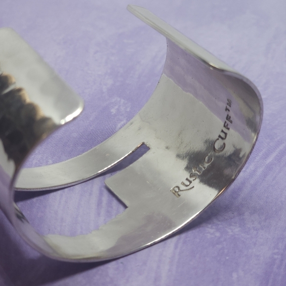 Rustic Cuff Oklahoma Cut Out Silver Tone Cuff Bracelet - Picture 6 of 6